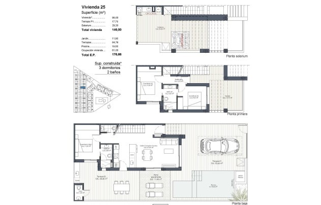 Obra nueva - Casa - Los Alcazares - Serena Golf