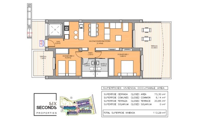 Revente - Apartment - Orihuela Costa - Playa Flamenca