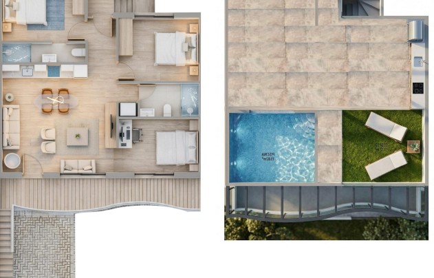 Nieuwbouw Woningen - Apartment - Pilar de la Horadada - parques de Andromeda