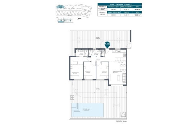 New Build - Apartment - Los Alcazares - Serena Golf