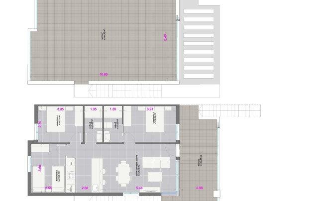 New Build - Apartment - Pilar de la Horadada - pueblo