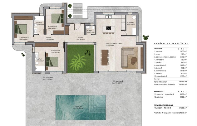 Nouvelle construction - Villa - Pinoso - Lel