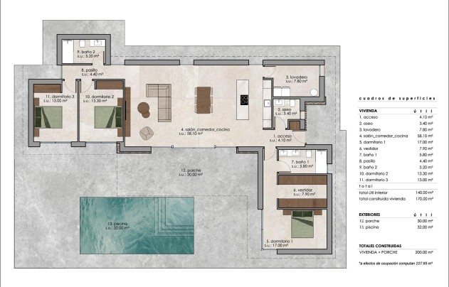 Nouvelle construction - Villa - Pinoso - Lel