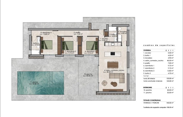 Nouvelle construction - Villa - Pinoso - Lel