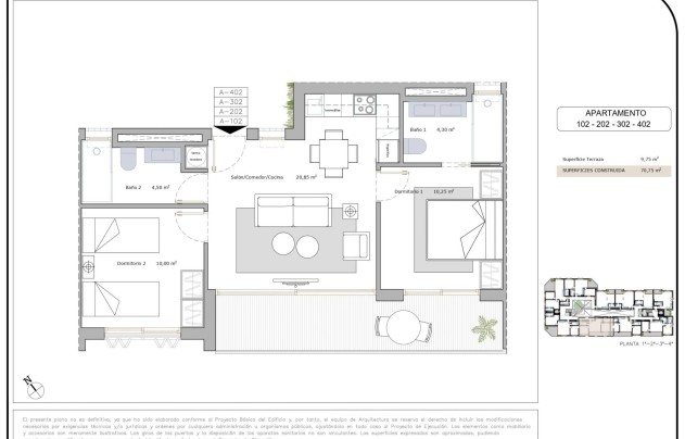 New Build - Apartment - San Pedro del Pinatar - Lo Pagan