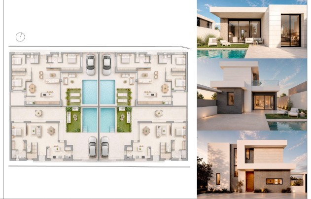 Nieuwbouw Woningen - Villa - Pilar de la Horadada - pueblo