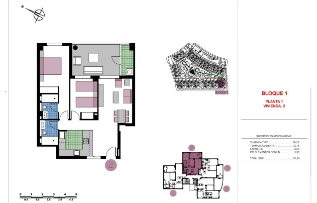 Nouvelle construction - Apartment - Pilar de la Horadada - Mil Palmeras