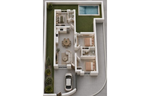Nouvelle construction - Maison - Mazarron - Country Club