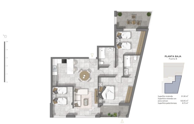 Nieuwbouw Woningen - Apartment - Guardamar del Segura - Pueblo