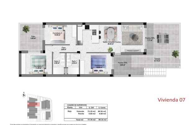 Nieuwbouw Woningen - Apartment - Pilar de la Horadada - pueblo