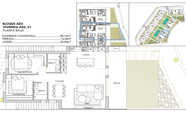 Nieuwbouw Woningen - Apartment - Torre Pacheco - Santa Rosalia Lake And Life Resort