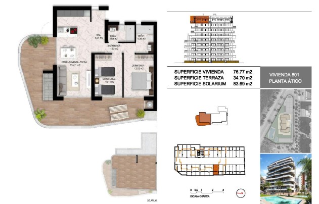 New Build - Apartment - Guardamar del Segura - Puerto