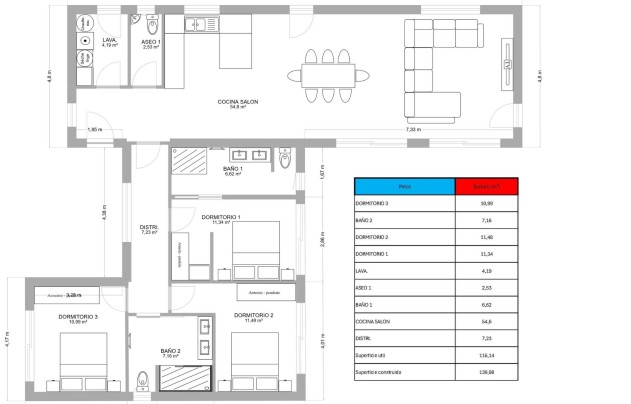 New Build - Villa - Aspe - urbanizaciones