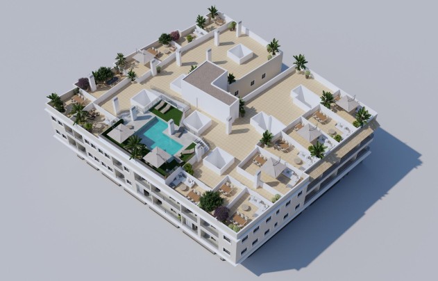 New Build - Apartment - Algorfa - Pueblo