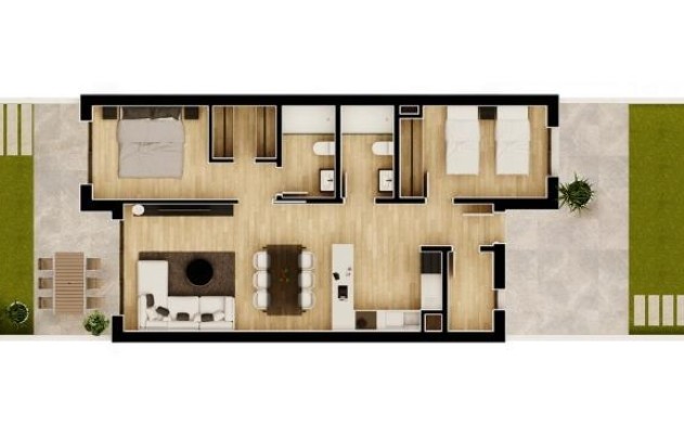 Nieuwbouw Woningen - Apartment - Monforte del Cid - Alenda Golf