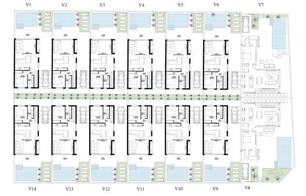 Nieuwbouw Woningen - Villa - San Javier - Parque de los leones