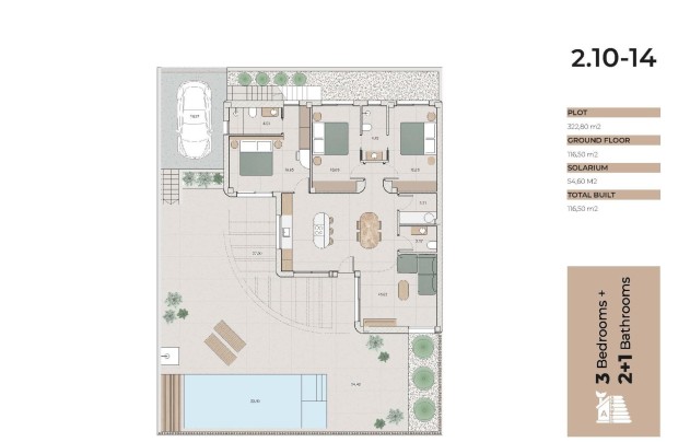 Nouvelle construction - Villa - Algorfa - La Finca Golf
