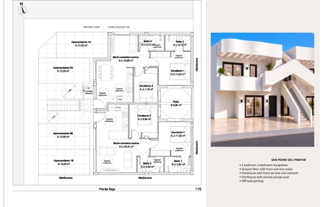 New Build - Apartment - San Pedro del Pinatar - Los Peñascos