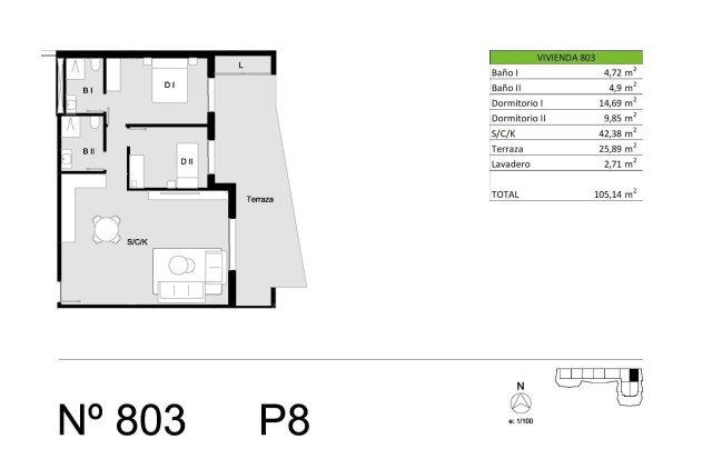 Nouvelle construction - Apartment - San Miguel de las Salinas - Pueblo