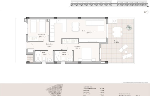 Nouvelle construction - Apartment - Pulpi - Aguilón Golf