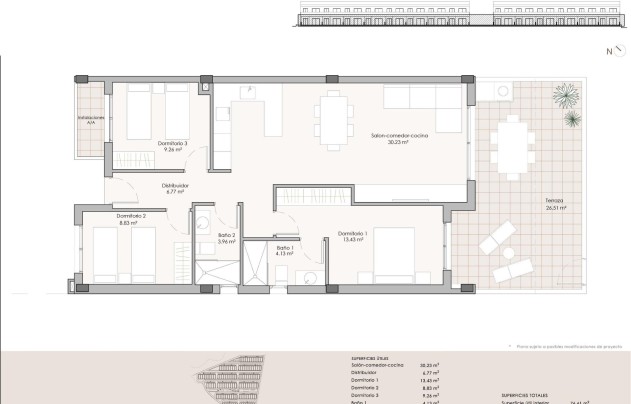 Nouvelle construction - Apartment - Pulpi - Aguilón Golf