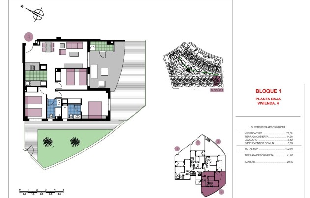 New Build - Apartment - Pilar de la Horadada - Mil Palmeras
