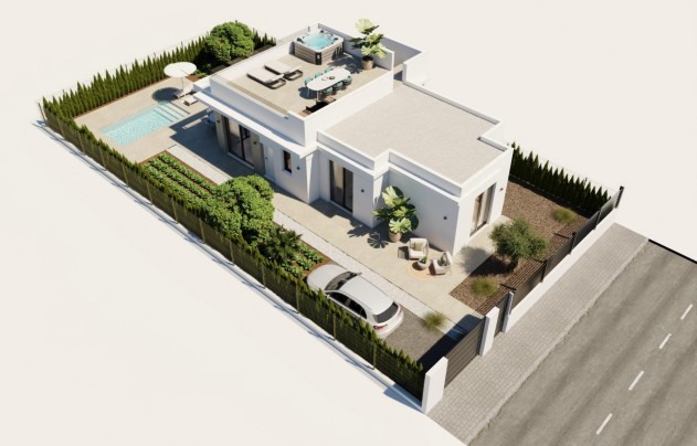 Nouvelle construction - Villa - Fuente Álamo - Hacienda Del Álamo Golf