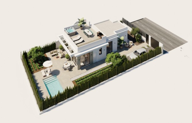 Nouvelle construction - Villa - Fuente Álamo - Hacienda Del Álamo Golf