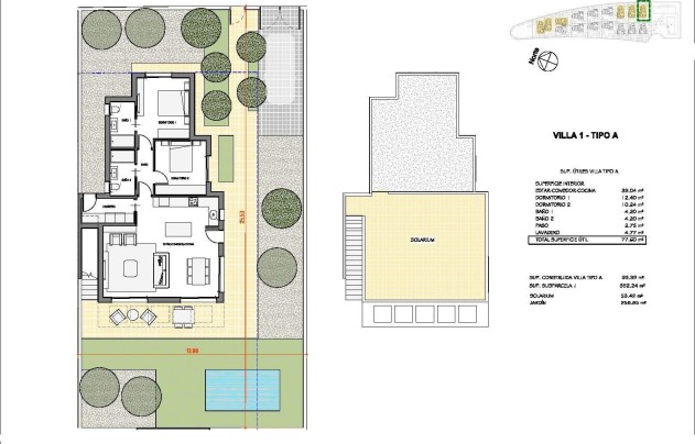 Nouvelle construction - Villa - Fuente Álamo - Hacienda Del Álamo Golf