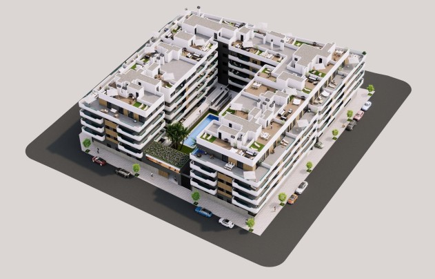 Nieuwbouw Woningen - Apartment - Santa Pola - Estacion de autobuses