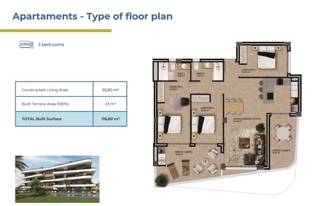 New Build - Apartment - Orihuela Costa - La Ciñuelica