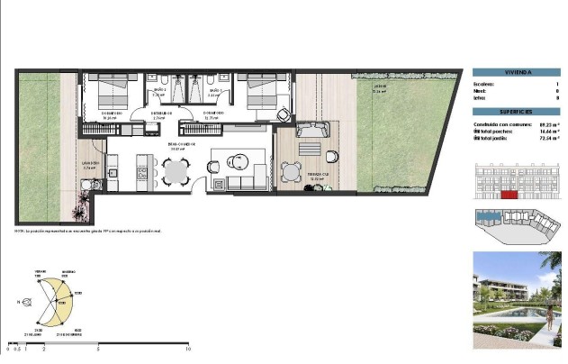 Nouvelle construction - Apartment - Torre Pacheco - Santa Rosalia Lake And Life Resort