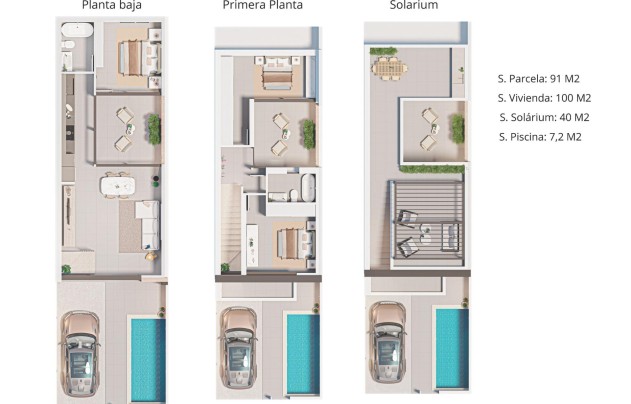 New Build - House - San Pedro del Pinatar - Pueblo