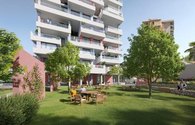 Nieuwbouw Woningen - Apartment - Calpe - Playa del Bol