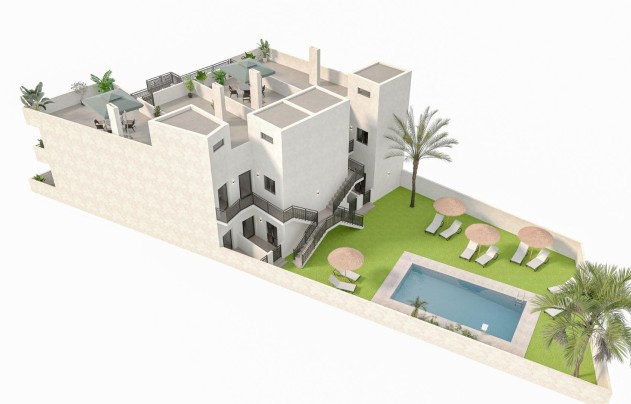 Nieuwbouw Woningen - Apartment - Hondón de las Nieves - La Canalosa