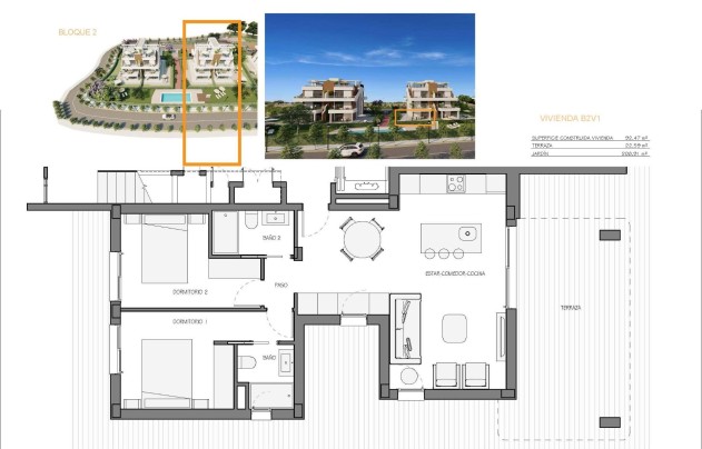 Nieuwbouw Woningen - Apartment - Fuente Álamo - Hacienda del Alamo