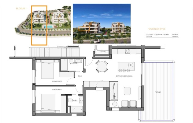 Nieuwbouw Woningen - Apartment - Fuente Álamo - Hacienda del Alamo