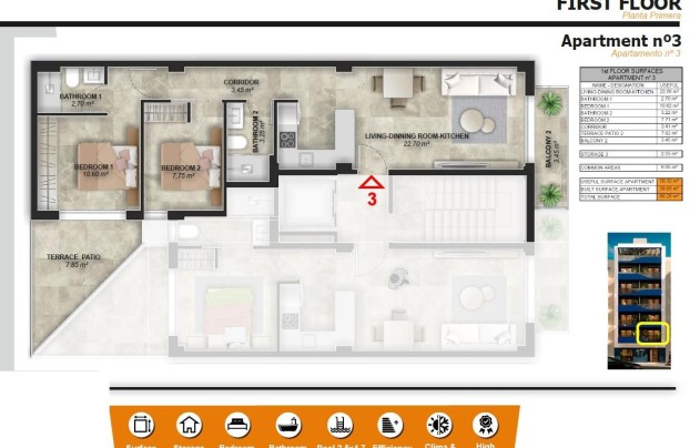 Nieuwbouw Woningen - Apartment - Torrevieja - Playa del Acequión