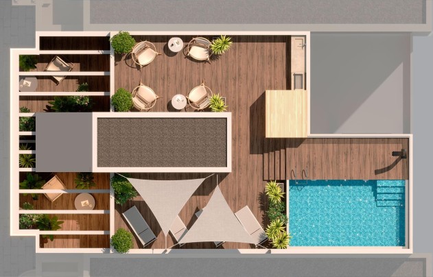 Nieuwbouw Woningen - Apartment - Torrevieja - Playa del Acequión
