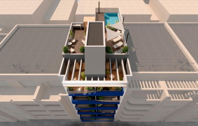 Nieuwbouw Woningen - Apartment - Torrevieja - Playa del Acequión