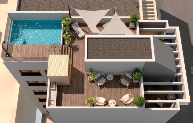 Nieuwbouw Woningen - Apartment - Torrevieja - Playa del Acequión