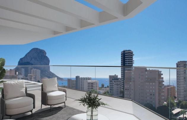 Nouvelle construction - Apartment - Calpe - Playa Cantal Roig