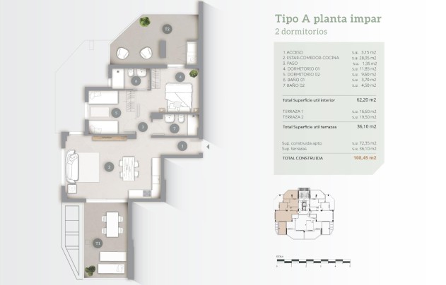 Nieuwbouw Woningen - Apartment - Calpe - Playa Cantal Roig