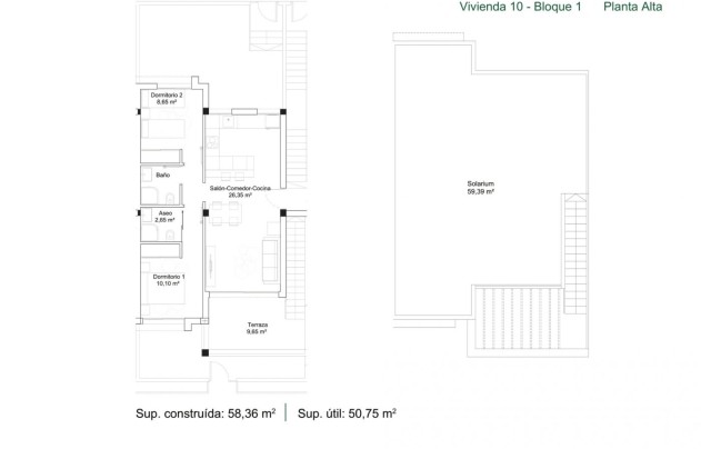 Nieuwbouw Woningen - Apartment - Orihuela Costa - PAU 26
