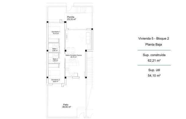 Nieuwbouw Woningen - Apartment - Orihuela Costa - PAU 26