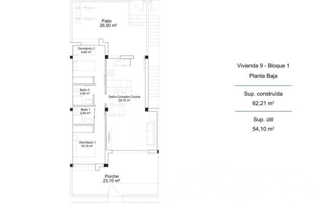 Nieuwbouw Woningen - Apartment - Orihuela Costa - PAU 26