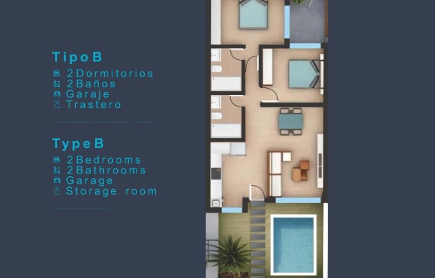 Nieuwbouw Woningen - Apartment - San Pedro del Pinatar - Los Pinos