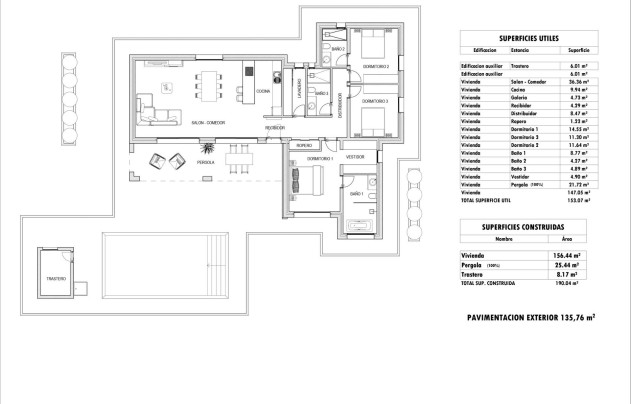 New Build - Villa - Aspe - Poligono 19
